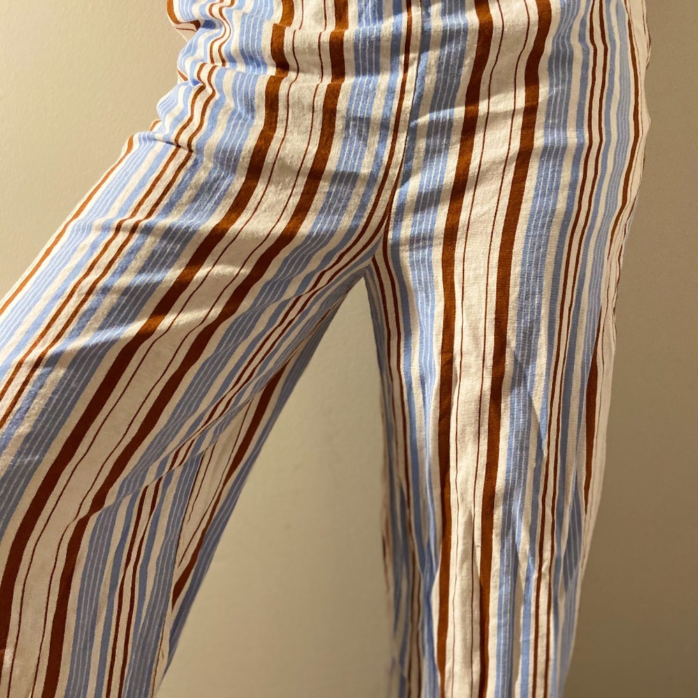 Large Forever 21 - Stripped - 2 Piece Pant Suit